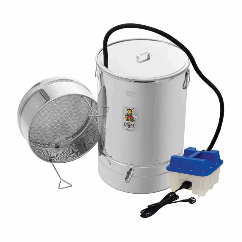 Fundidor pequeño de cera y desinfectador Logar con generador de vapor