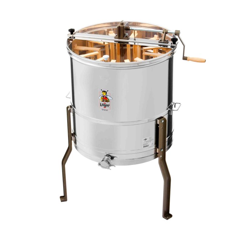 Extractor radial Logar accionamiento manual 12/8 marcos – cuba Ø 63 cm (Art. Nr. 4550)