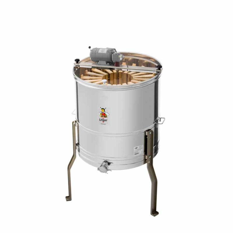 Extractor radial Logar para 20 cuadros, cuba 63 cm, con motor (Art. n.º 4557)