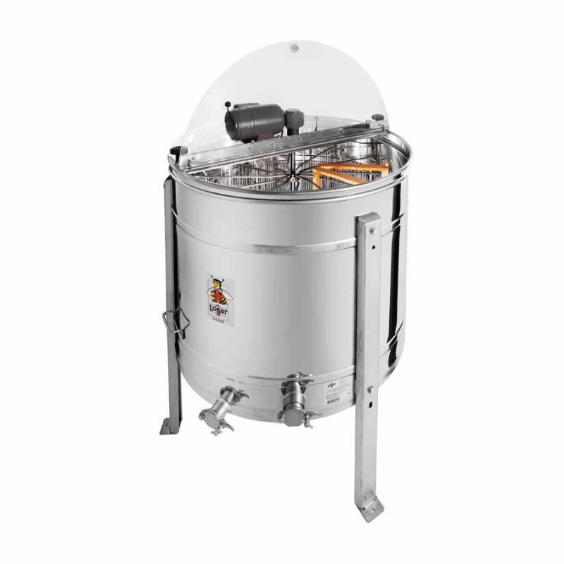 Centrífuga radial Logar de 12 piezas con rejilla antipérdida, cuba Ø76 cm, motorizada (Ref. 4559)