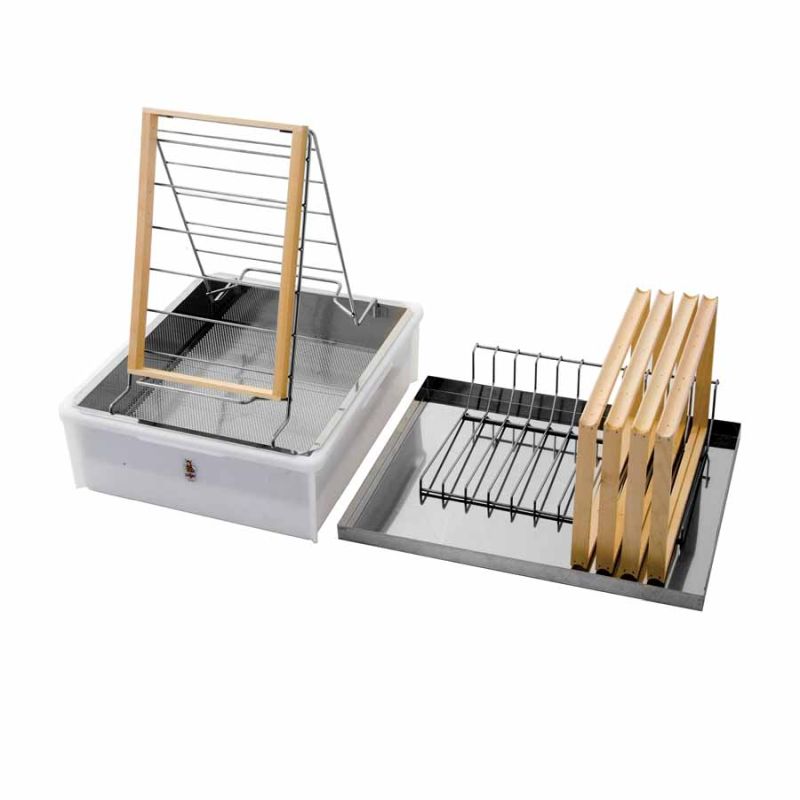 Equipo de desoperculado con tapa y bandeja para cuadros AŽ