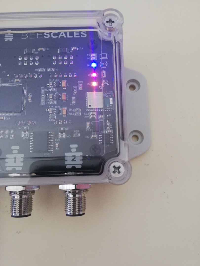 Tecnología GPS para balanzas de colmenas