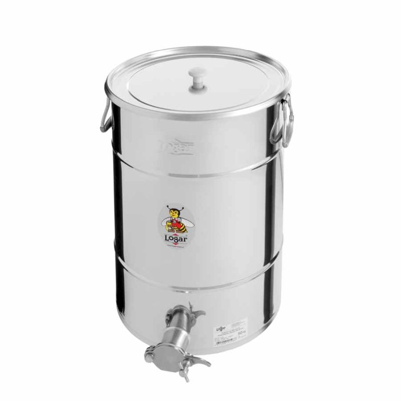 Depósito Logar de 50 kg con grifo para miel (Art. n.º 2106)