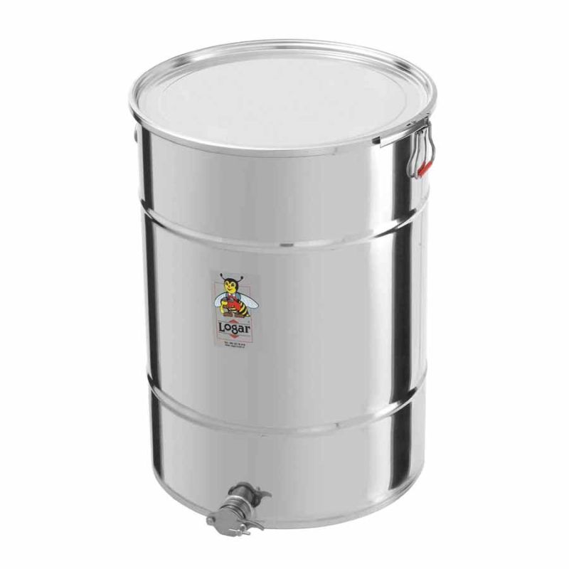 Depósito de llenado Logar 200 kg con cierre de anillo de apriete (Art. Nr. 2228)